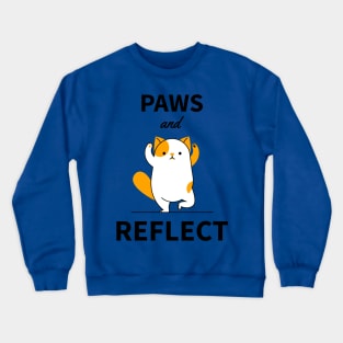 Paws And Reflect Crewneck Sweatshirt